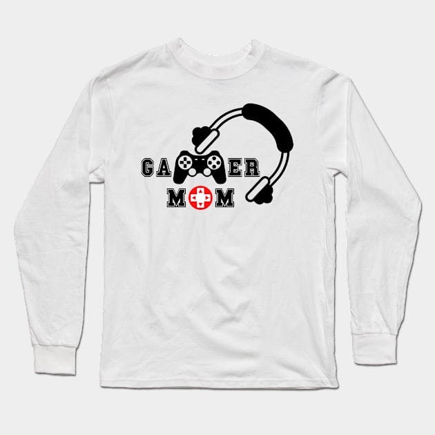 Gamer Mom Long Sleeve T-Shirt by oneduystore